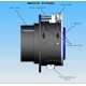 PaneWave focuser Hedrich 3.5" pour CDK 14"/17"/20" et 24"