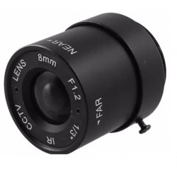 Objectif fish-eye 2.5mm pour cameras QHY5