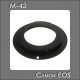Bague M42X1 / Canon EOS