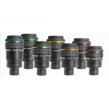 Baader Complete set of Hyperion eyepieces: 5 / 8 / 10 / 13 / 17 / 21 / 24mm