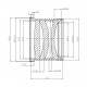 APM-Riccardi Correcteur Optique APO Universelle 1X Apo - Model 2 pour Apo Réfracteurs