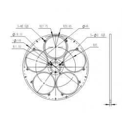 QHY COLOUR FILTER WHEEL 3 – MEDIUM SLIM (QHYCFW3-M-US)