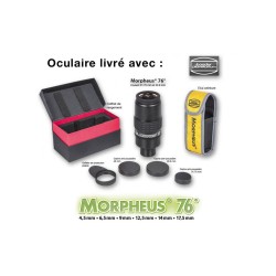 Oculaire Baader Morpheus. 4.5 - 6.5 - 9 - 12.5 - 14 - 17.5 mm