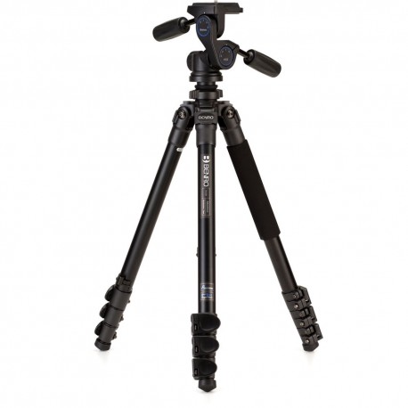 Benro TAD28AHD2 Series 2 Adventure Aluminum Tripod with HD2 3-Way Pan/Tilt Head