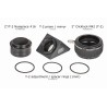 Adaptateur T2 coulant 50,8mm Baader