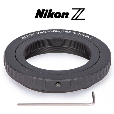 Baader Wide-T-Ring Nikon Z with D52i to T-2 and S52
