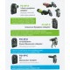 Tecnosky universal adapter for mobile phone