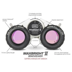 Baader MaxBright II Binoviewer with case