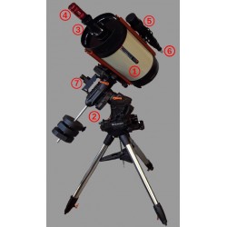 Setup complete astrophotography Celestron C11"HD + CGX + ACCESSORIES