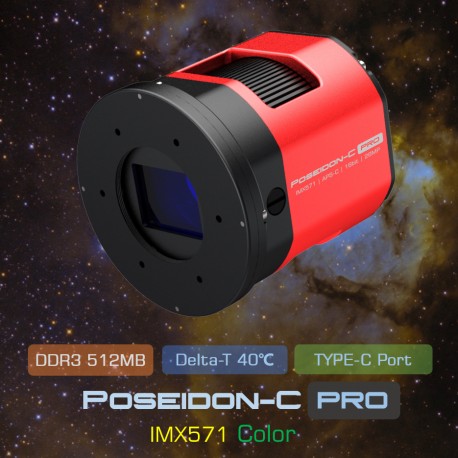 PLAYERONE POSEIDON-C-PRO (IMX571) Caméra refroidie couleur USB3.0