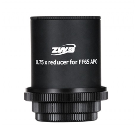 Réducteur de focale ZWO 0.75x pour lunette FF65