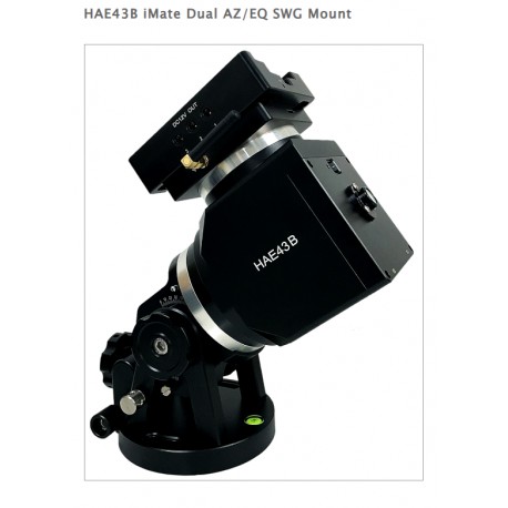 iOptron HAE43 GoTo Alt-Az/Equatorial Mount with iPolar Scope