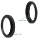Adapter ring M54 x 0.75 (female) to M48 x 0.75 (male)