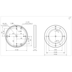 Colonne MiniPier iOptron pour HAE69 et HAZ71