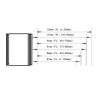 Tecnosky 2.5 "Optical Corrector for APO 115/800 V2 (also for 102 and 130 mm APO)