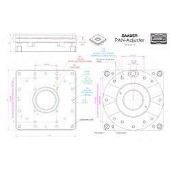 Baader Pan Adjuster for aligning optical axes of parallel-mounted telescopes