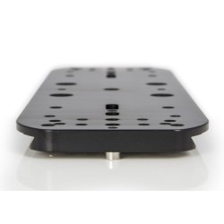Platine de base Baader 300 mm pour colliers guidescope (Taille I & II) et platine double 3"