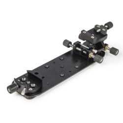 Platine de base Baader 300 mm pour colliers guidescope (Taille I & II) et platine double 3"