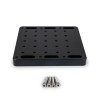 Platine intermédiaire Baader pour platine double 8 pouces