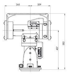 10Micron AZ 2000 HPS Combi Mount with DT Set