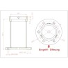 Baader Ensemble de colonne courte IV avec embase universelle