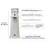 Baader Heavy Pillar (BHP) – Pilier acier conique pour monture, charge jusqu’à 600 kg