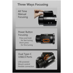 iOptron iAFS3 3" Inline Automatic Focuser (FA30)