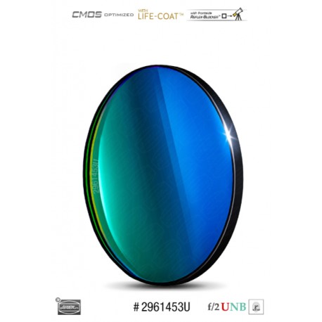 Baader O-III 2" non monté filtre f/2 rapide 4 nm optimisé CMOS  (2961453U)