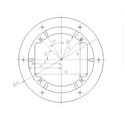 Wanderer Astro adaptateur universel roue à filtres pour ETA