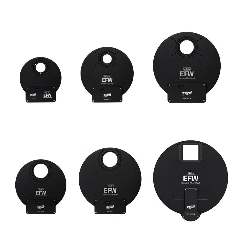 ZWO EFW roue à filtres électronique 5x1.25-25