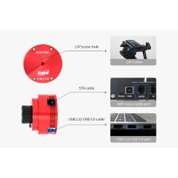 ZWO ASI676MC MM all sky camera