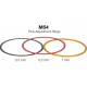 Baader Planetarium M54 fine adjustment rings set 0.3 0.5 1 mm aluminium