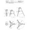 Berlebach UNI 8 tripod with Avalon UPAS support used