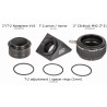 Baader ClickLock 2 inch to T2 M42 clamp