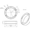 ZWO D70-M54F Adapter