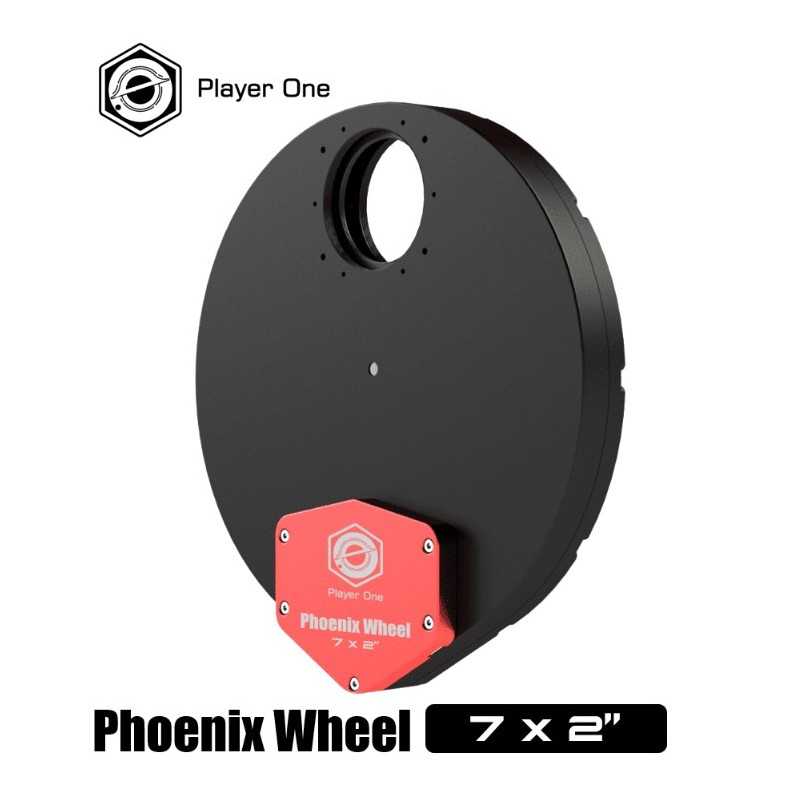 Player One Phoenix 7 x 2 Inch Filter Wheel