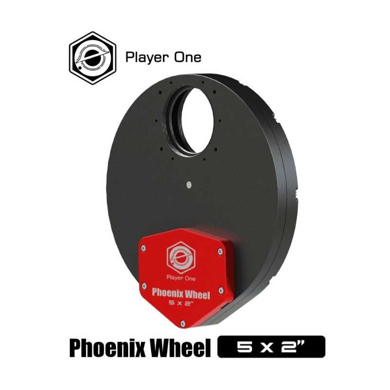 Roue à filtres Player One Phoenix 5 x 2 pouces