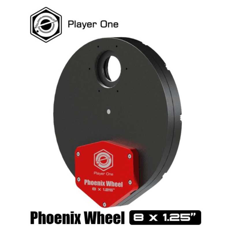 Player One Phoenix 8 x 1.25 inch Filter Wheel