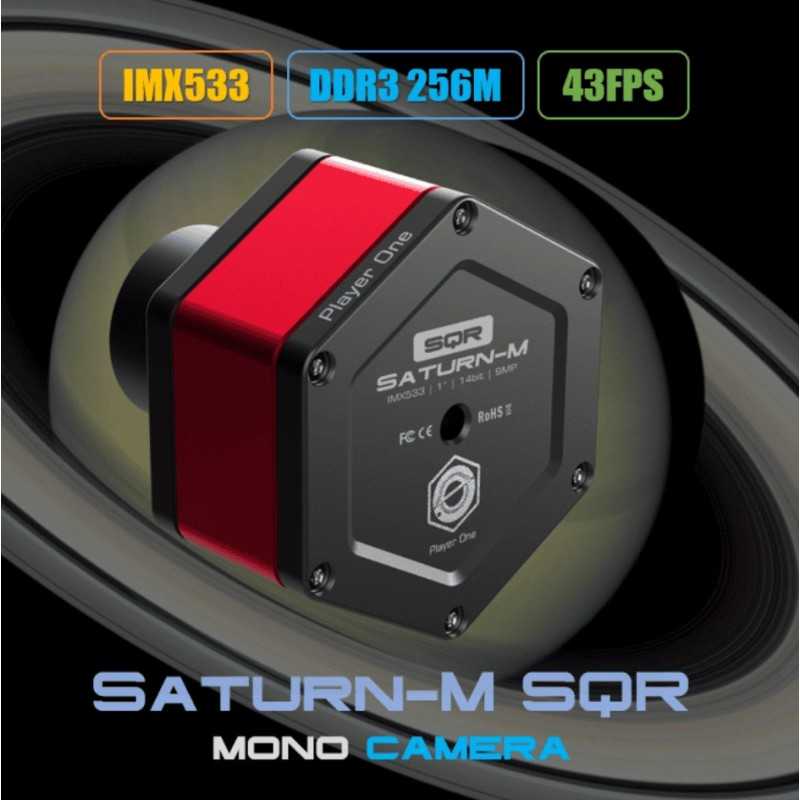 Player One Saturn-M SQR IMX533 - Caméra MONO planétaire