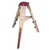 Trépied en bois Hercule 950/1100 mm