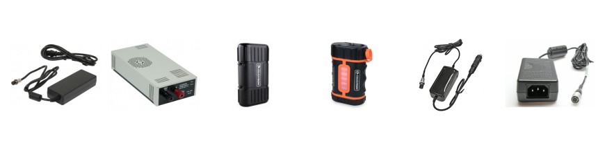 Batteries et alimentations pour astronomie | Astromanie