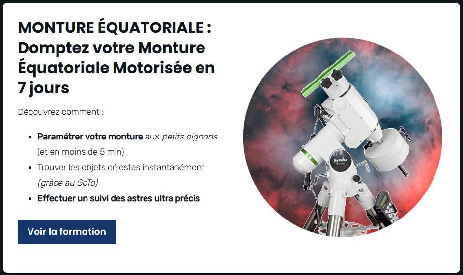 Montures équatoriales