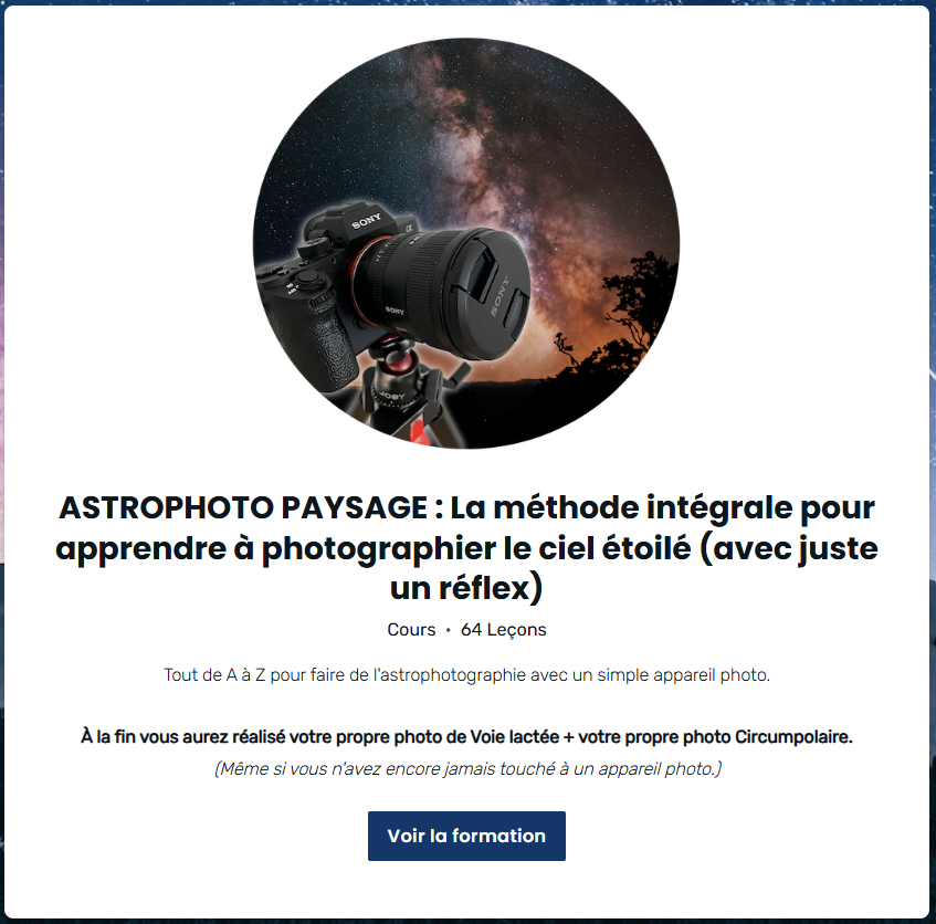 ASTROPHOTO PAYSAGE