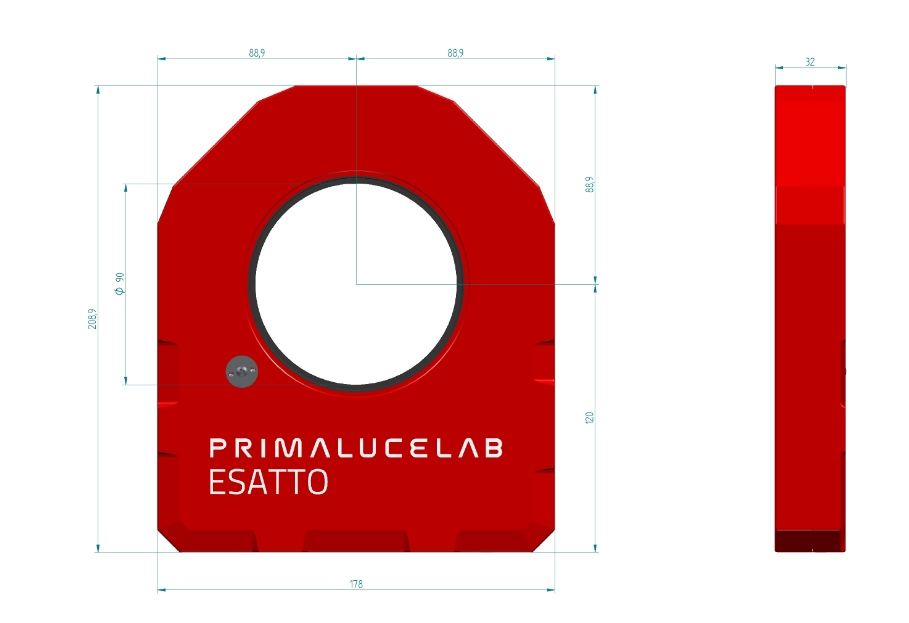 ESATTO 3,5 LP low profile robotic focuser