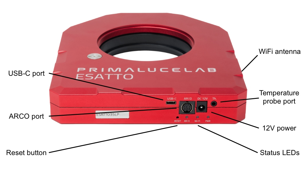 ESATTO 3,5 LP low profile robotic focuser