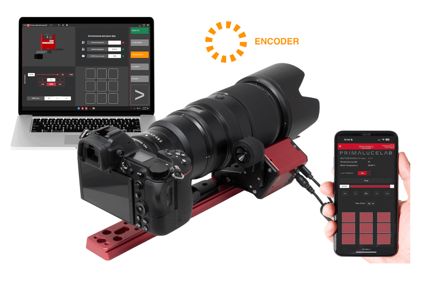 SESTO SENSO 3 LS robotic focusing motor for telephoto lenses