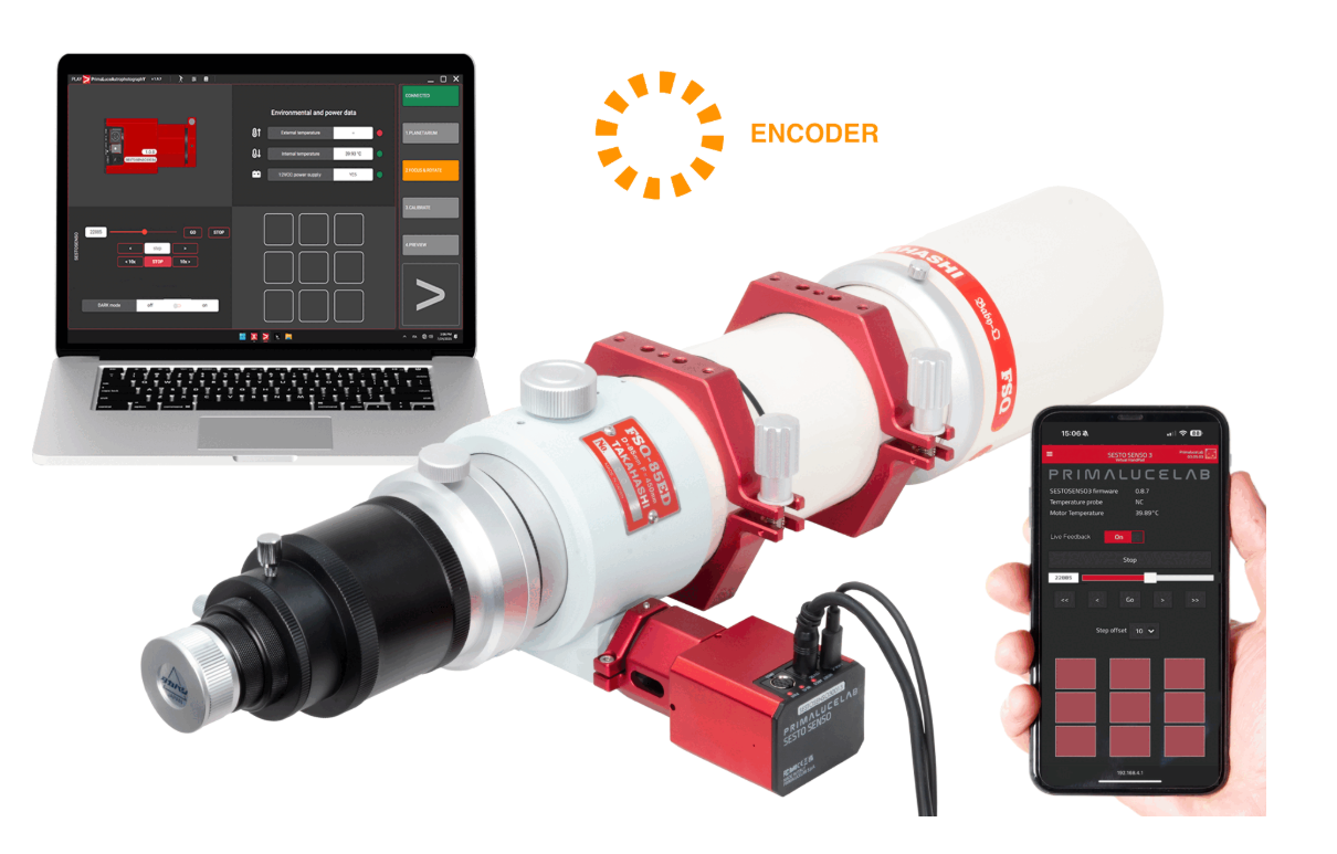 SESTO SENSO 3 robotic focusing motor for external focusers
