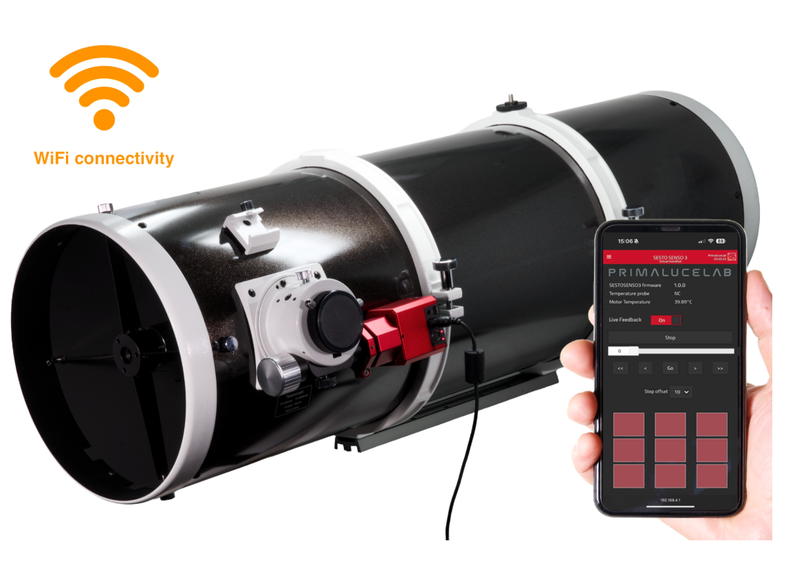 SESTO SENSO 3 robotic focusing motor for external focusers